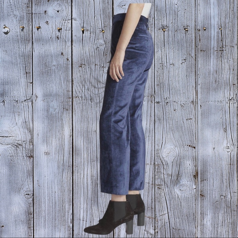 rag & bone crop velvet trouser. Size 12. NWT - Picture 9 of 10